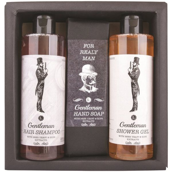 Bohemia Gifts & Cosmetics Bohemia Gifts & Cosmetics Gentlemen Spa darilni set(za telo in lase) za moške