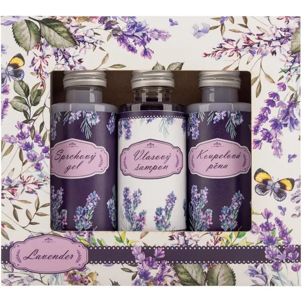 Bohemia Gifts & Cosmetics Bohemia Gifts & Cosmetics Lavender darilni set s sivko