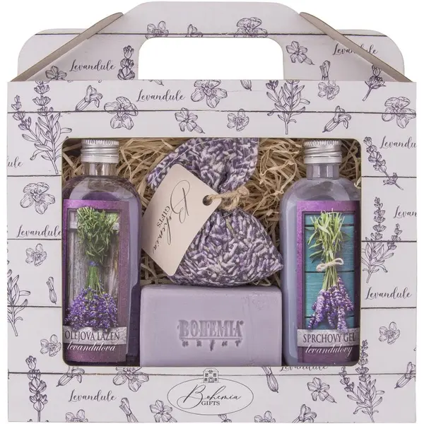 Bohemia Gifts & Cosmetics Bohemia Gifts & Cosmetics Lavender darilni set za telo