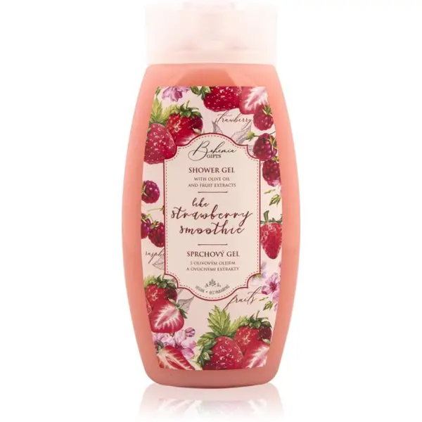 Bohemia Gifts & Cosmetics Bohemia Gifts & Cosmetics Like Strawberry Smoothie gel za prhanje 250 ml