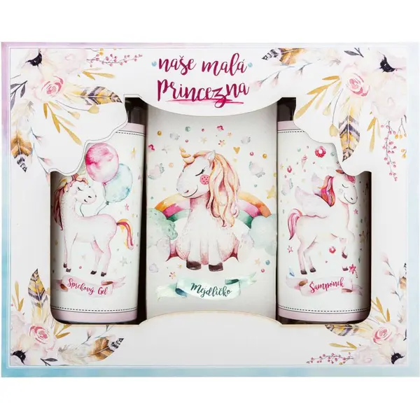 Bohemia Gifts & Cosmetics Bohemia Gifts & Cosmetics Unicorn darilni set za v kad za otroke