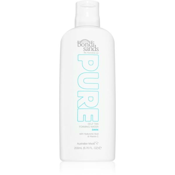 Bondi Sands Bondi Sands Pure Self Tan Foaming Water Dark samoporjavitvena pena z vlažilnim učinkom 200 ml