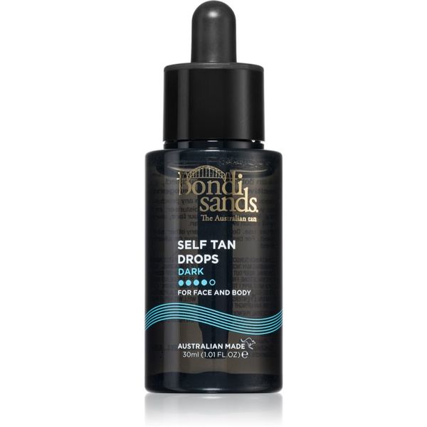Bondi Sands Bondi Sands Self Tan Drops samoporjavitvene kapljice za obraz in telo Dark 30 ml
