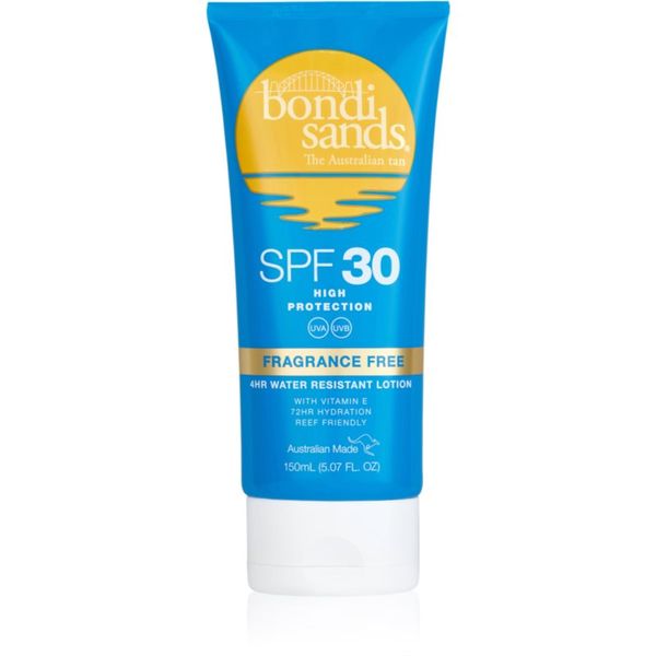 Bondi Sands Bondi Sands SPF 30 Fragrance Free losjon za sončenje SPF 30 brez dišav 150 ml