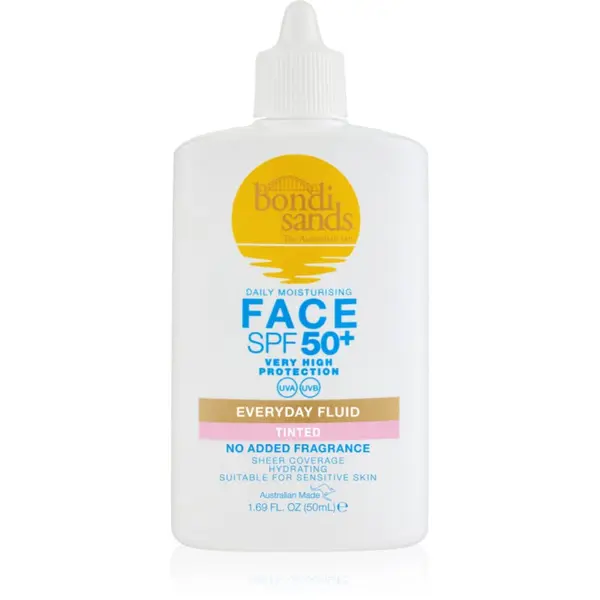 Bondi Sands Bondi Sands SPF 50+ Everyday Face Fluid lahki tonirani fluid za obraz SPF 50+ 50 ml