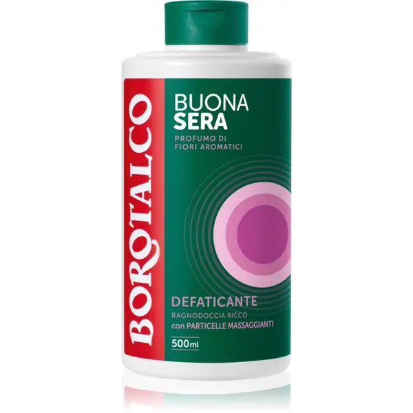 Borotalco Borotalco Good Evening Anti-fatigue relaksacijski gel za prhanje z vonjem cvetja 500 ml