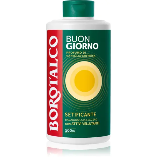 Borotalco Borotalco Good Morning Silky nežni gel za prhanje dišave Creamy Vanilla 500 ml