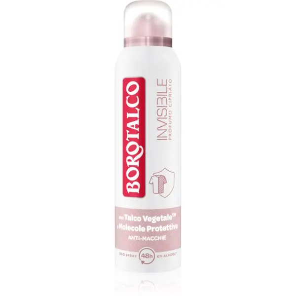 Borotalco Borotalco Invisible Rose deodorant v pršilu 150 ml