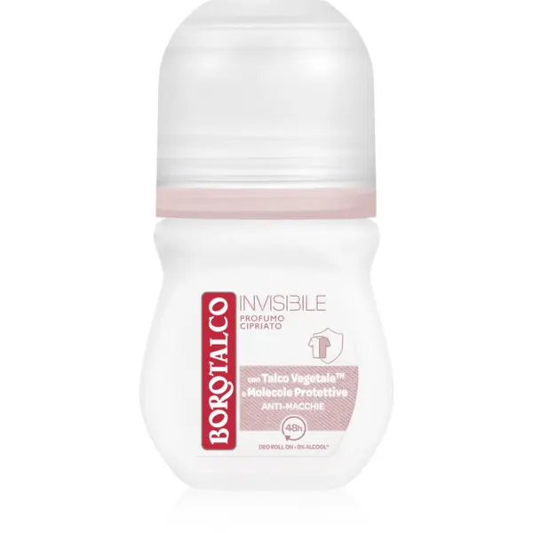 Borotalco Borotalco Invisible Soft deodorant roll-on 48 ur 50 ml