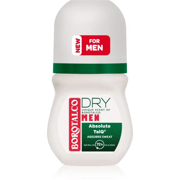 Borotalco Borotalco MEN Dry deodorant s kroglico 72 ur dišave Original 50 ml