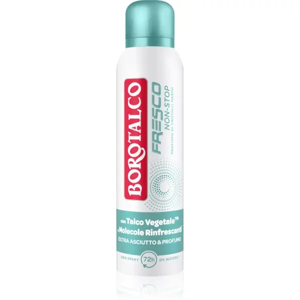 Borotalco Borotalco Non-Stop Fresh Sea Crystals deodorant v pršilu 72 ur 150 ml
