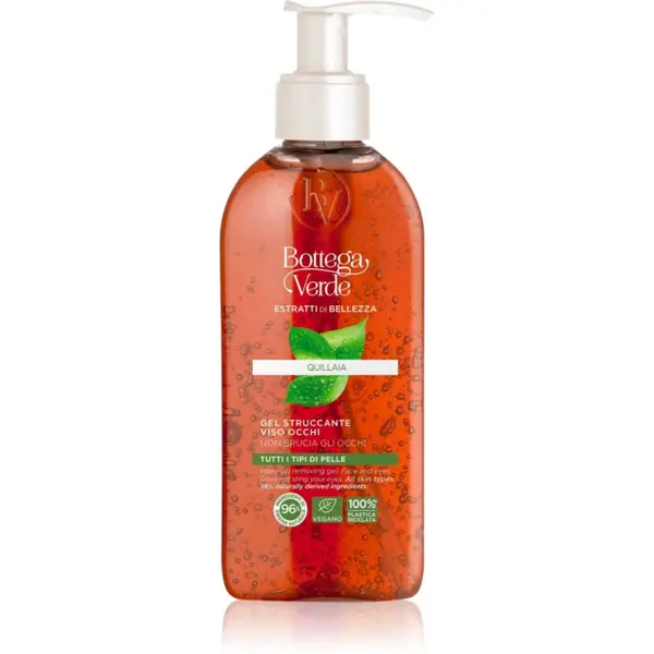 Bottega Verde Bottega Verde Estratti Di Bellezza čistilni gel za odstranjevanje ličil 200 ml