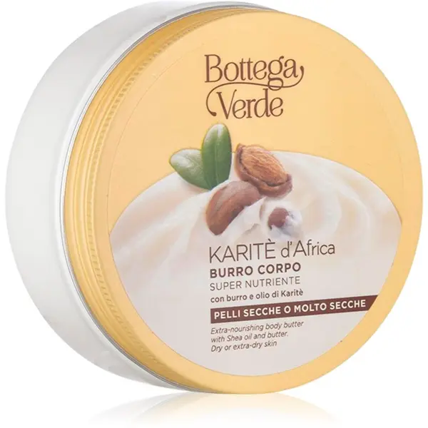 Bottega Verde Bottega Verde Karitè d'Africa hranilno maslo za telo z karitejevim maslom 150 ml