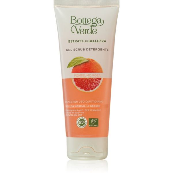 Bottega Verde Bottega Verde Pink Grapefruit čistilni piling gel za normalno do mastno kožo 100 ml