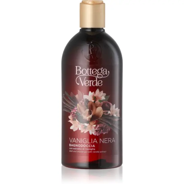 Bottega Verde Bottega Verde Vaniglia Nera negovalna pena za prhanje z vanilijo 400 ml