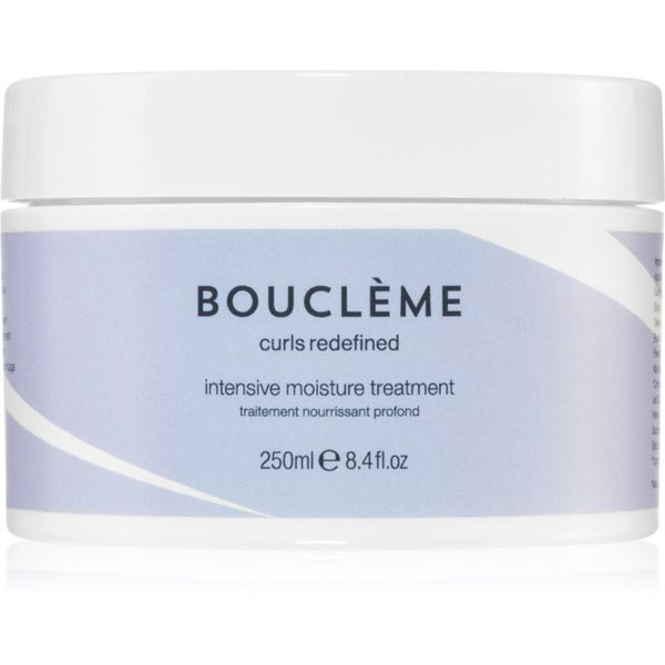 Bouclème Bouclème Curl Intensive Moisture Treatment vlažilna in hranilna nega za sijaj in prožnost las za valovite in kodraste lase 250 ml