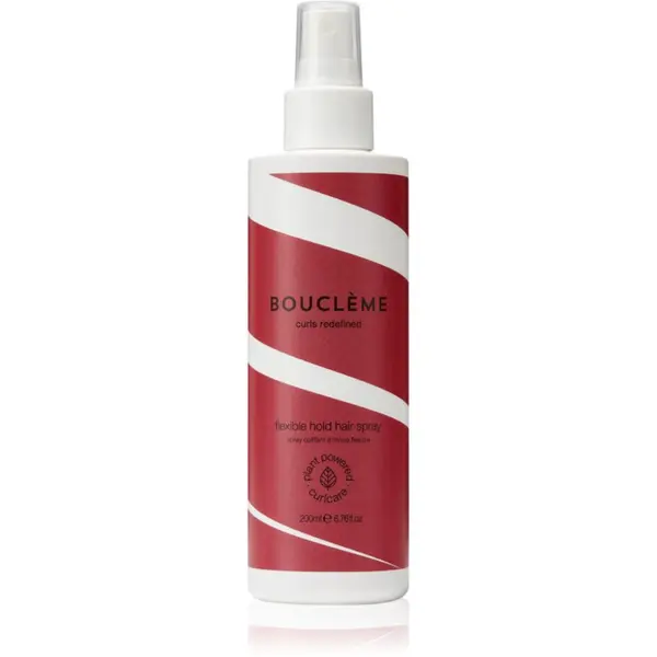 Bouclème Bouclème Flexible Hold pršilo za lase s srednjo fiksacijo za kodraste lase 200 ml