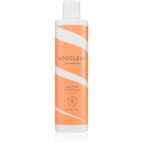 Bouclème Bouclème Seal + Shield Curl Defining Gel stiling gel za učvrstitev naravno valovitih las proti krepastim lasem 300 ml