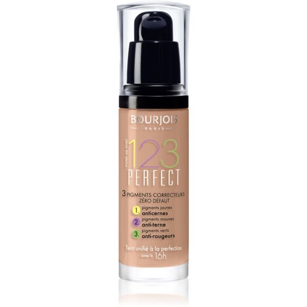 Bourjois Bourjois 123 Perfect tekoči puder za odličen videz odtenek 57 Hale Clair SPF 10 30 ml