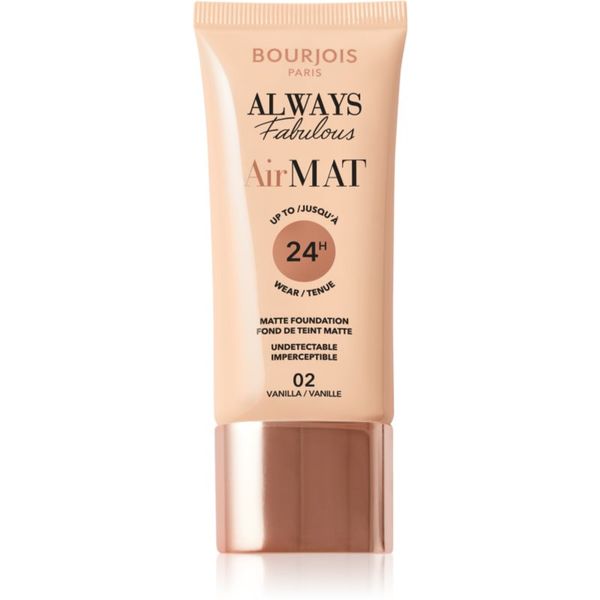 Bourjois Bourjois Air Mat matirajoči tekoči puder odtenek 02 Vanilla 30 ml