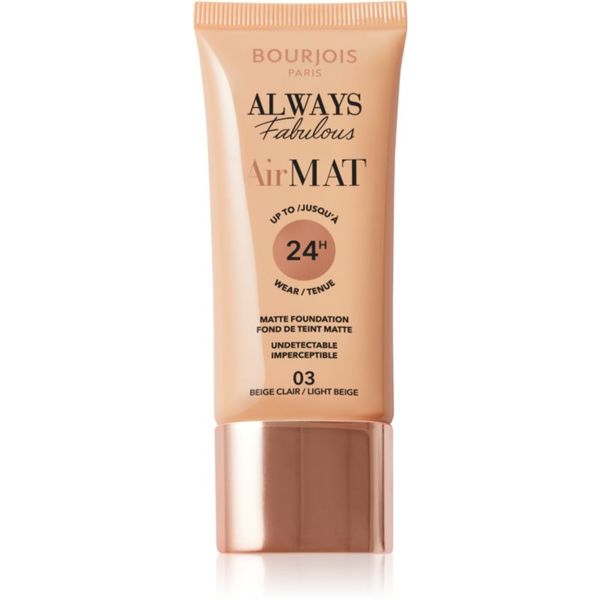 Bourjois Bourjois Air Mat matirajoči tekoči puder odtenek 03 Light Beige 30 ml