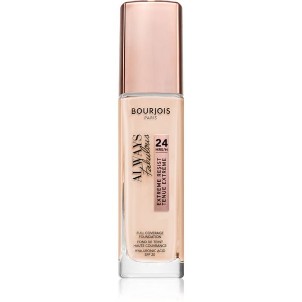 Bourjois Bourjois Always Fabulous dolgoobstojen tekoči puder SPF 20 odtenek 105 Natural Ivory 30 ml