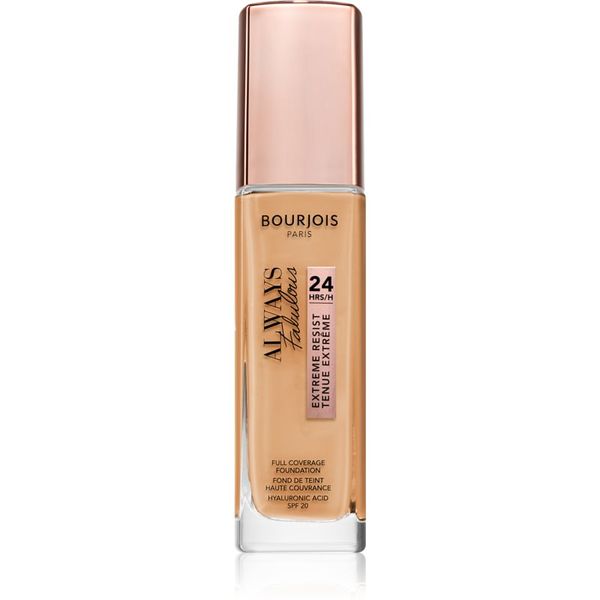 Bourjois Bourjois Always Fabulous dolgoobstojen tekoči puder SPF 20 odtenek 410 Golden Beige 30 ml