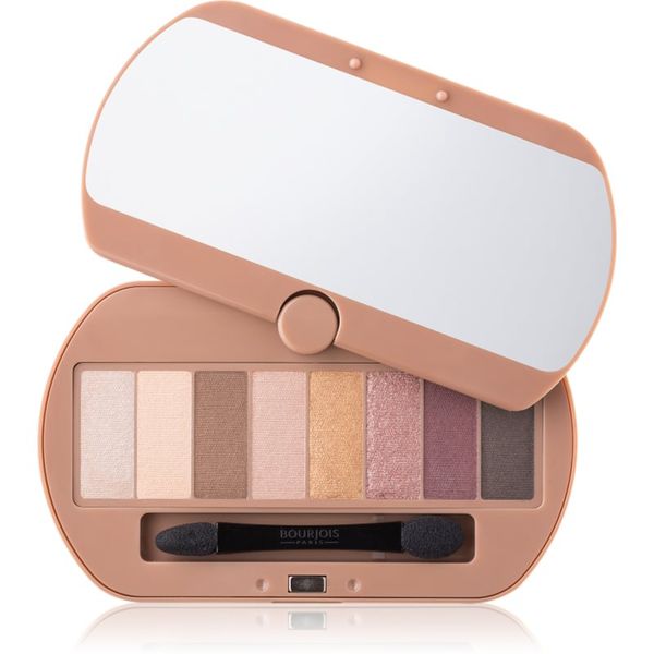 Bourjois Bourjois Eye Catching paleta senčil za oči 8 barv odtenek Nude Palette 4,5 g