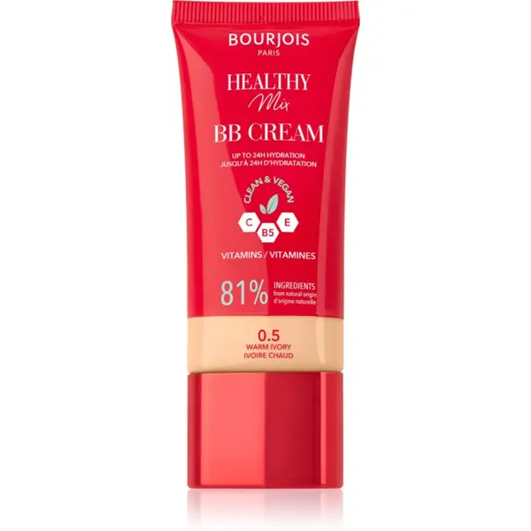 Bourjois Bourjois Healthy Mix Clean & Vegan BB Cream BB krema odtenek 0,5 Warm Ivory 30 ml