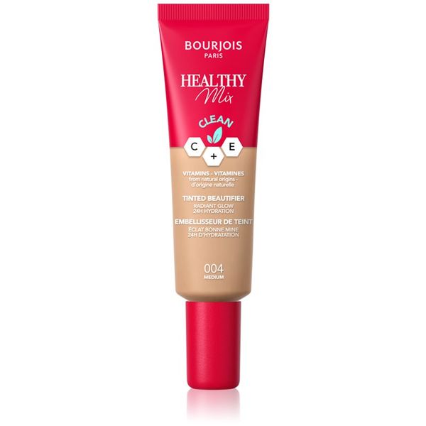 Bourjois Bourjois Healthy Mix lahki tekoči puder z vlažilnim učinkom odtenek 004 Medium 30 ml