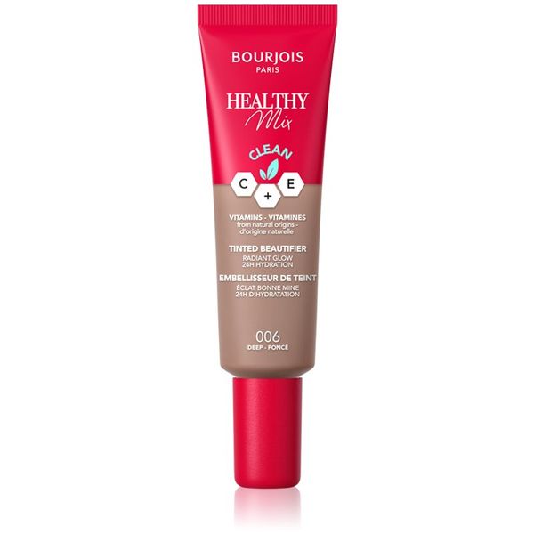 Bourjois Bourjois Healthy Mix lahki tekoči puder z vlažilnim učinkom odtenek 006 Deep 30 ml