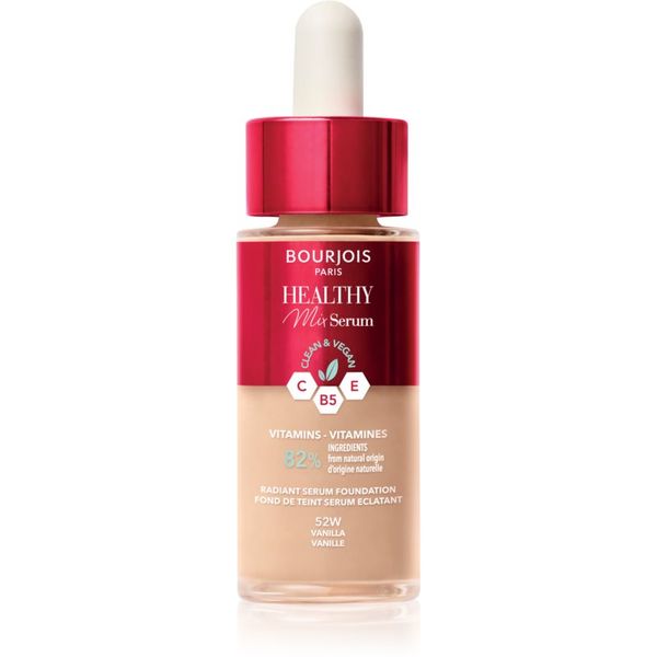 Bourjois Bourjois Healthy Mix lahki tekoči puder za naraven videz odtenek 52W Vanilla 30 ml