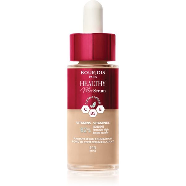 Bourjois Bourjois Healthy Mix lahki tekoči puder za naraven videz odtenek 54N Beige 30 ml