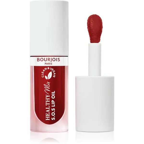 Bourjois Bourjois Healthy Mix S.O.S Lip Oil olje za ustnice z vlažilnim učinkom odtenek 10 Rich Cherry 4.5 ml