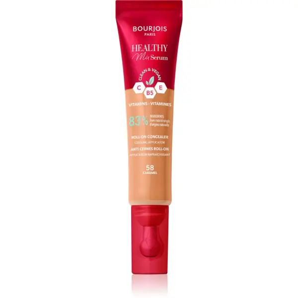 Bourjois Bourjois Healthy Mix Serum vlažilni korektor za obraz in predel okoli oči odtenek 58 Caramel 11 ml