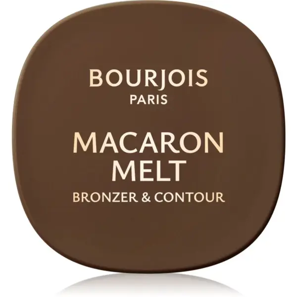 Bourjois Bourjois Macaron Melt Bronzer & Contour bronzer in puder za konture 2 v 1 odtenek 04 Espresso Latte 5 g