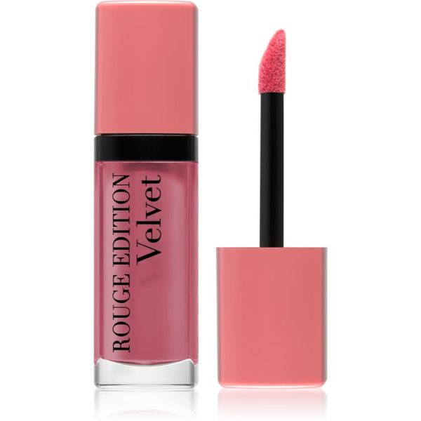 Bourjois Bourjois Rouge Edition Velvet tekoča šminka z mat učinkom odtenek 10 Don´t Pink Of It! 7.7 ml