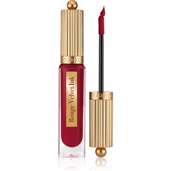 Bourjois Bourjois Rouge Velvet Ink tekoča šminka z mat učinkom odtenek 10 Re(d)Belle 3.5 ml