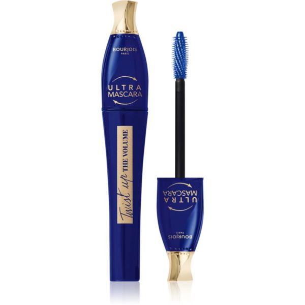 Bourjois Bourjois Twist Up The Volume maskara za volumen s krtačko 2v1 odtenek 03 Ultra Blue 8 ml