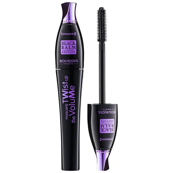 Bourjois Bourjois Twist Up The Volume maskara za volumen s krtačko 2v1 odtenek 22 Black Balm 8 ml
