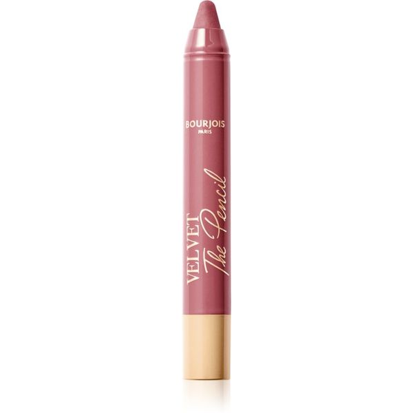 Bourjois Bourjois Velvet the Pencil šminka v svinčniku z mat učinkom odtenek 03 In Mauve Again 1,8 g