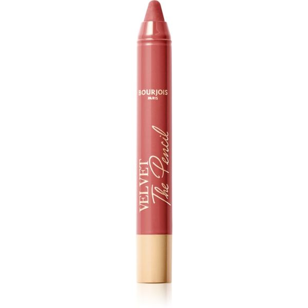 Bourjois Bourjois Velvet the Pencil šminka v svinčniku z mat učinkom odtenek 04 Less is Brown 1,8 g