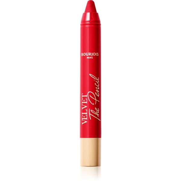 Bourjois Bourjois Velvet the Pencil šminka v svinčniku z mat učinkom odtenek 07 Rouge Es-carmin 1,8 g