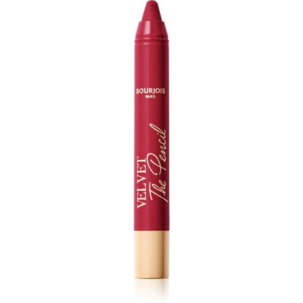 Bourjois Bourjois Velvet the Pencil šminka v svinčniku z mat učinkom odtenek 08 Rouge Di'vin 1,8 g