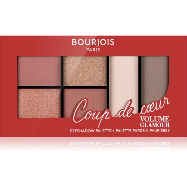 Bourjois Bourjois Volume Glamour paleta senčil za oči odtenek 001 Coup De Coeur 8,4 g