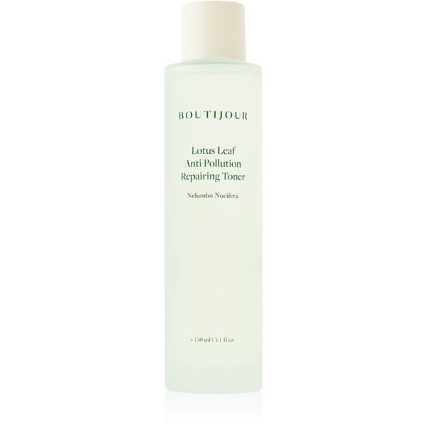 BOUTIJOUR BOUTIJOUR Lotus Leaf Anti-Pollution Repairing Toner esencialni pomirjevalni tonik za občutljivo kožo 150 ml