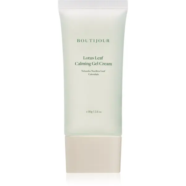 BOUTIJOUR BOUTIJOUR Lotus Leaf Calming Gel Cream vlažilna in pomirjujoča krema za krepitev kožne pregrade 80 g