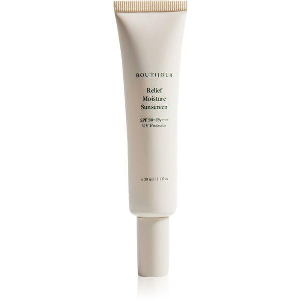 BOUTIJOUR BOUTIJOUR Relief Moisture Sunscreen lahka vlažilna gel krema SPF 50+ 30 ml