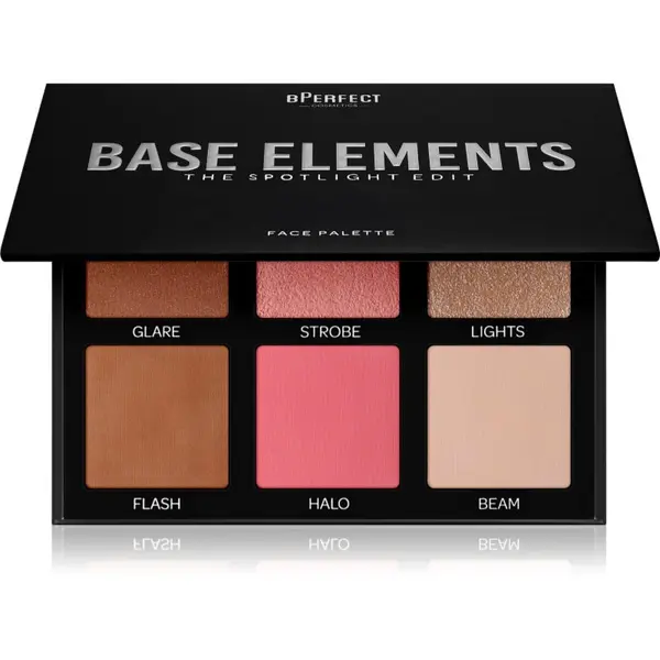 BPerfect BPerfect Base Elements večnamenska paleta za obraz odtenek The Spotlight 27 g