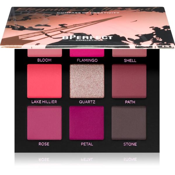 BPerfect BPerfect Compass of Creativity East Emeralds Palette paleta senčil za oči South Smoulders 110 g